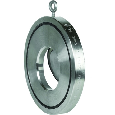 Wafer type check valve Type: 68RVS Stainless steel Wafer type with O-rings PN40